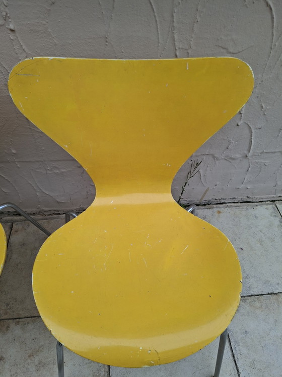 Image 1 of 2 x vlinderstoel Arne Jacobsen Fritz Hansen