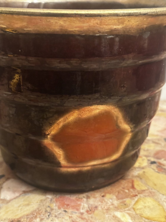 Image 1 of Vintage keramische plantenpot / Vintage keramische plantenpot