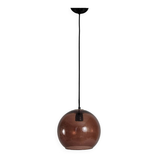 Hanglamp van bubbelglas