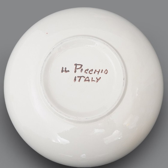 Image 1 of Vaso in ceramica bianca con coperchio di Enzo Bioli per Il Picchio, anni '70