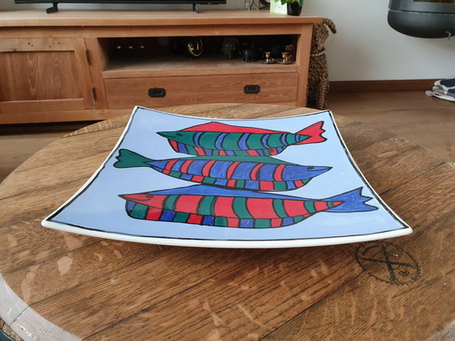 Piatto decorativo in ceramica a forma di pesce – schalen (photo 2 of 13)