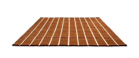 Image 1 of Marimekko Tiiliskivi carpet Brown/Brick 132905 NEW