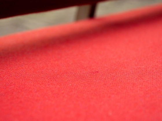 Image 1 of Canapé-lit vintage | Méridienne rouge | Rétro