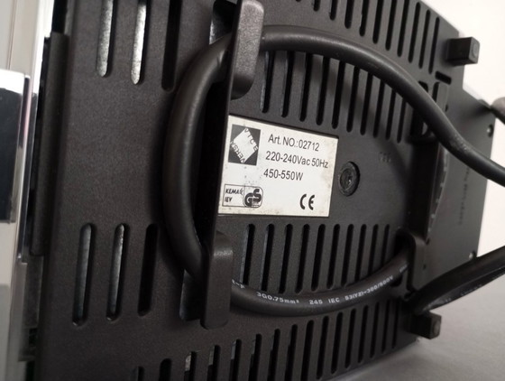 Image 1 of Luca Trazzi 'Cube' industrial/postmodern toaster - Vica Versa Italia 1990s RRR