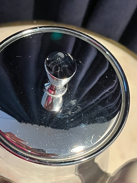 Image 1 of Vintage MCM Fürstenberg & SUS “Thermisol” Insulated Teapot – 1.5L – Art Deco Style