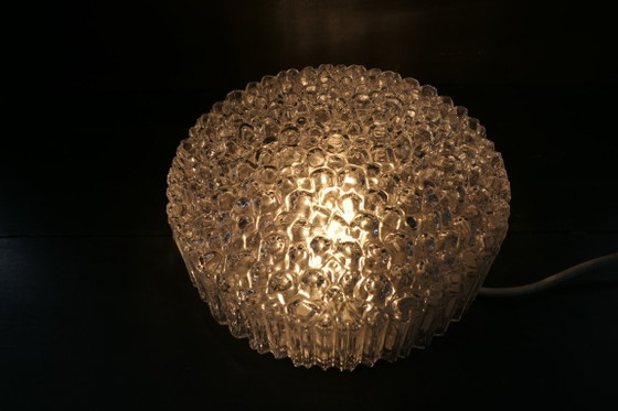 Vintage Helena Tynell Ceiling Lamp 3034 Glashütte Limburg, Lighting, Crystal, Transparent (photo 18 of 19)