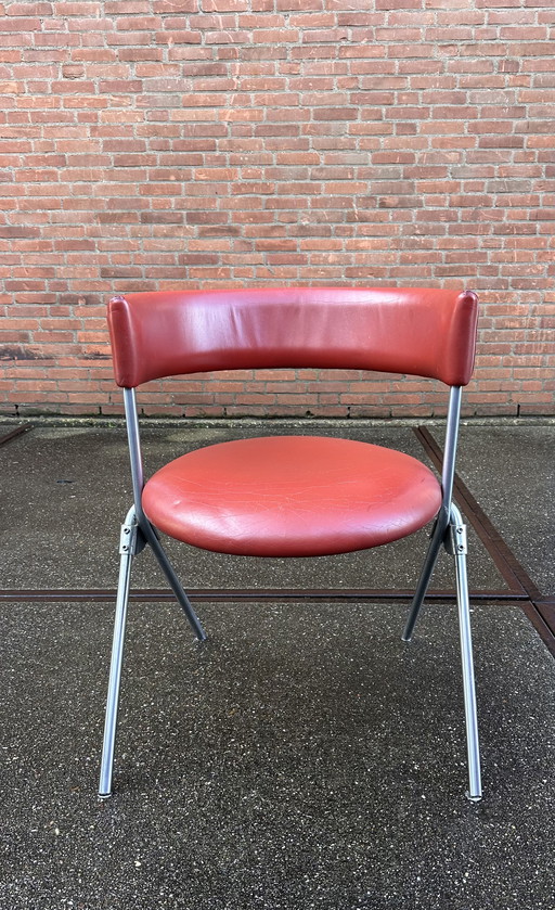 4x Werner Blaser Spectrum design chairs