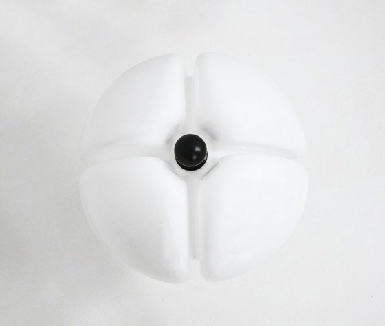 Image 1 of Lampe de Bureau Pipistrello Noire par Gae Aulenti pour Martinelli Luce