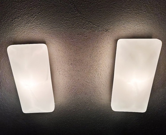 Image 1 of Paire d'appliques murales vintage