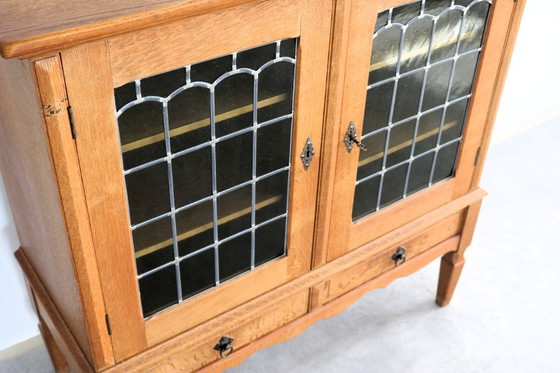 Image 1 of Brutalist Deense vitrinekast