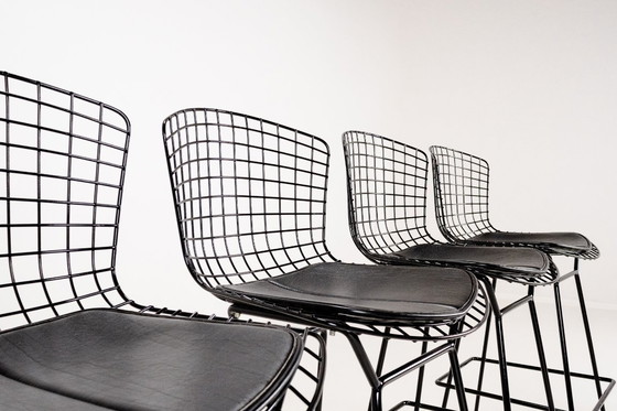 Image 1 of Set di 4 sgabelli da bar di Harry Bertoia per Knoll, 1980