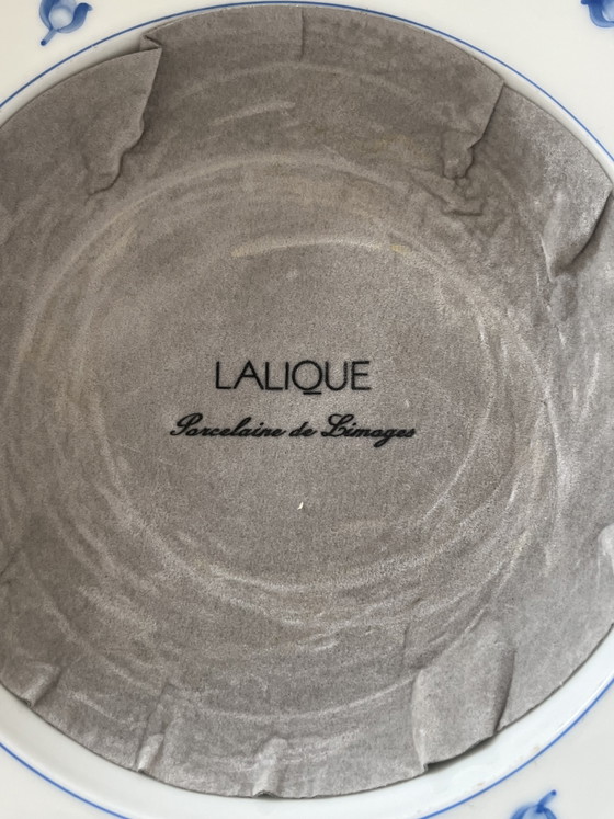 Image 1 of LALIQUE servies Muquet Blue