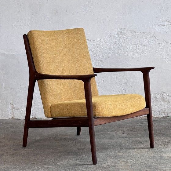 Image 1 of Danish Style Fully Refurbished Mid-Century armchair, 1960