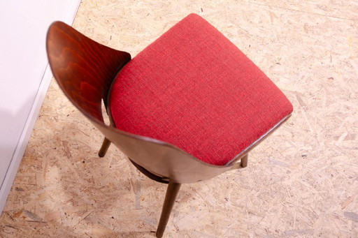 Satz von 4 Esszimmerstühlen, Radomír Hofman, 1960er Jahre