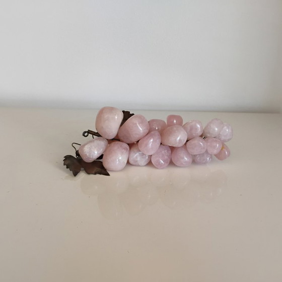 Image 1 of RAISINS DÉCORATIFS EN QUARTZ ROSE