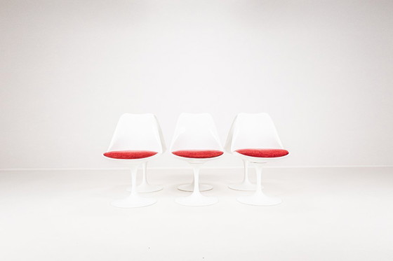 Image 1 of Set of 6 Tulip Dining Chairs by Maurice Burke for Arkana, England, 1960s