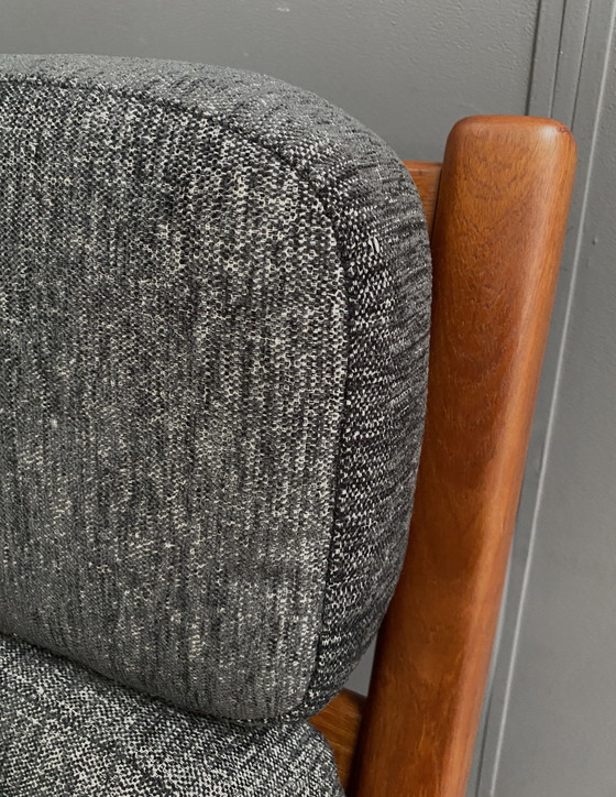 Image 1 of Teak 2-Seat Sofa by Juul Kristensen for Glostrup Denmark