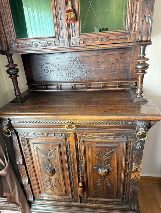 Antiker Eichenschrank Malines