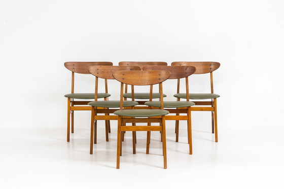 Image 1 of Set of 6 Farstrup 210 Chairs