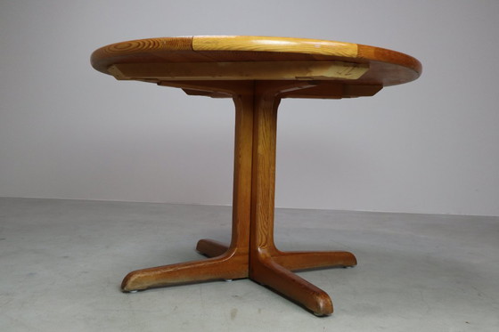 Image 1 of Scandinavian solid pine extendable dining table