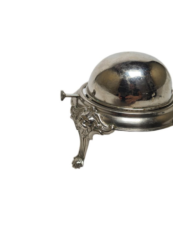Art Deco kaviaarschaal, Zweden, jaren 1950 – Schalen, Metal, Silver (photo 4 of 6)