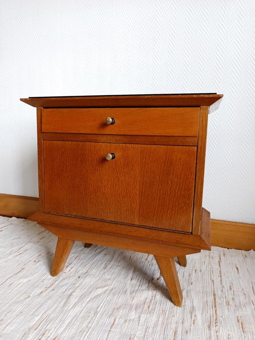 2 comodini vintage anni '50