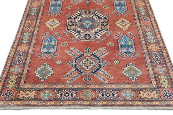 Image 1 of Alfombra Ziegler Kazak original anudada a mano, 185 x 122 cm, nueva y en excelente estado.