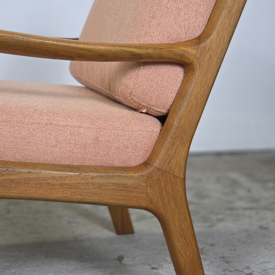Image 1 of Deux fauteuils lounge danois vintage Ole Wanscher « Senator » des années 1960