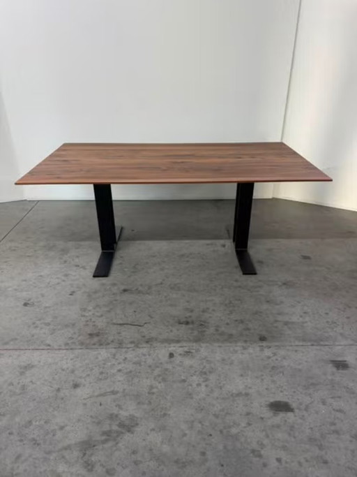 New Bert Plantagie Walnut Rectangular Dining Table 180x100x73cm – eettafels, Wood