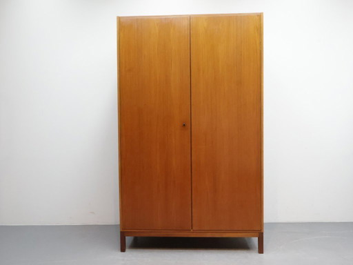 Vintage kledingkast | 2 deurs | Teak