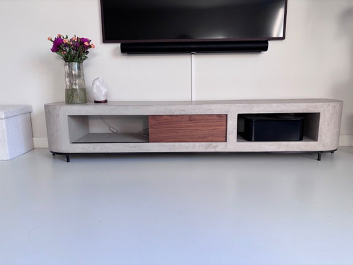 Designer TV cabinet - Camber model Expertly custom made by Boxworx.