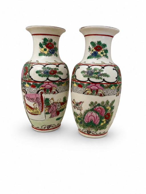 Pair of 20th Century Chinese Vases, 1950s and 1970s – vazen, Ceramic (photo 2 of 5)