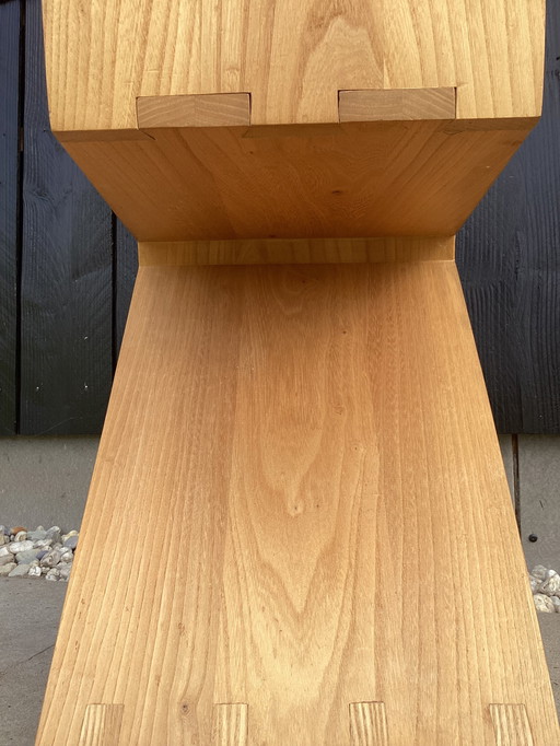 2 x Zigzag Chair By Gerrit Rietveld