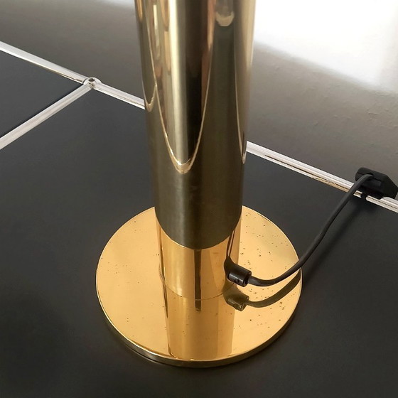 Image 1 of Vintage Space Age messing tafellamp van STAFF