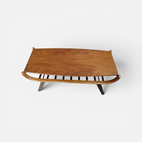 Image 1 of Tavolino vintage in teak, piano reversibile (Louis van Teeffelen?)
