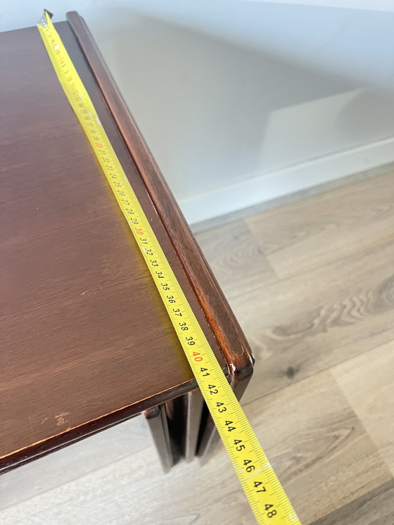 Image 1 of Set di 3 tavolini impilabili vintage