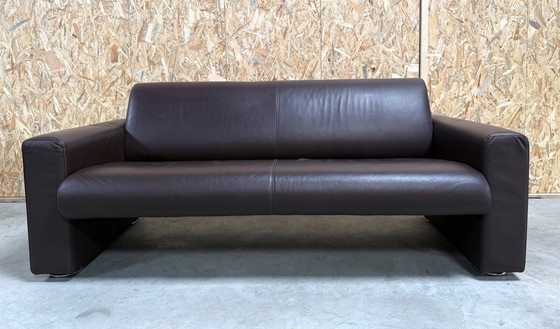 Image 1 of 2 x sofá de cuero Artifort modelo 691