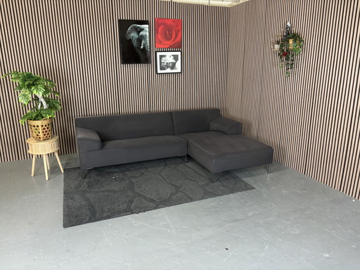 LIVRAISON GRATUITE Canapé lounge Rolf Benz Anthracite 260x170 REMIS À NEUF