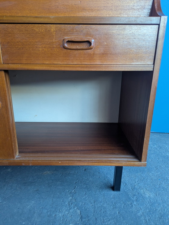 Image 1 of Vintage teak highboard, 1960s