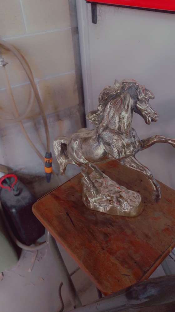 Image 1 of Stallion statue