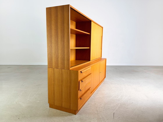 Image 1 of Midcentury WK Möbel Teak Sideboard II Armoire Étagère Vintage