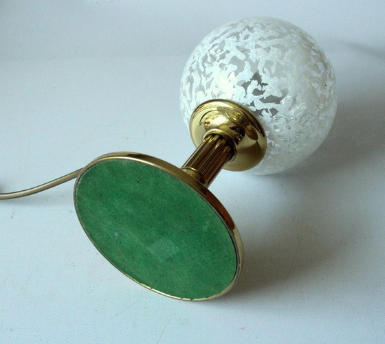 Image 1 of Lámpara de mesa con diseño de los años 70, lámpara de globo