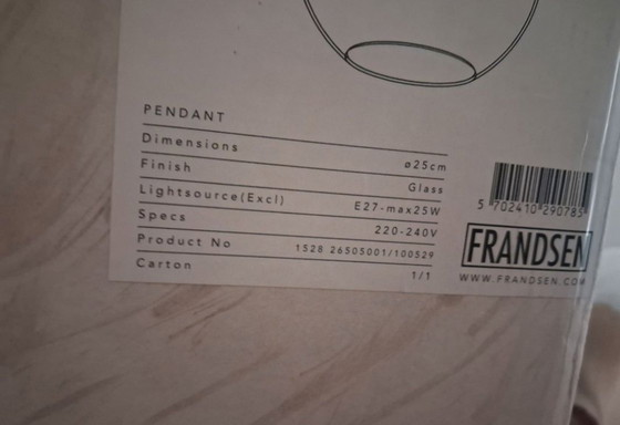 Image 1 of New Frandsen Kyoto Round pendant light