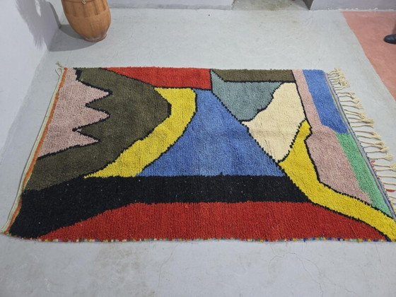 Image 1 of Tapis marocain artesanal en laine 250cmx200cm