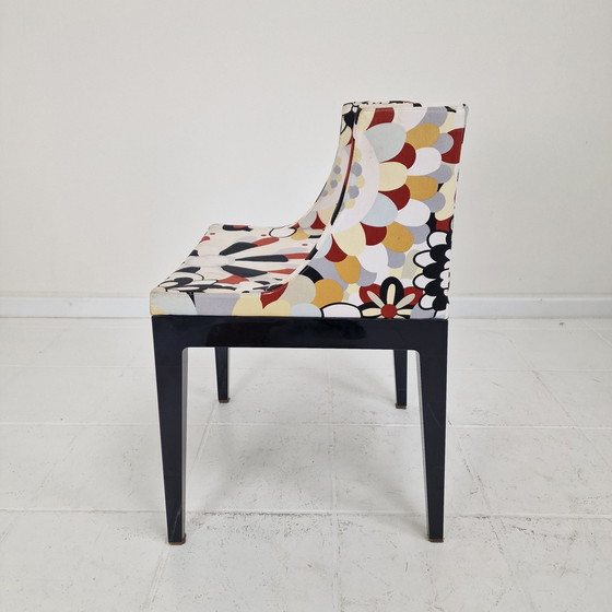 Image 1 of Chaise 'Mademoiselle' de Kartell en tissu Missoni par Philippe Starck Italie