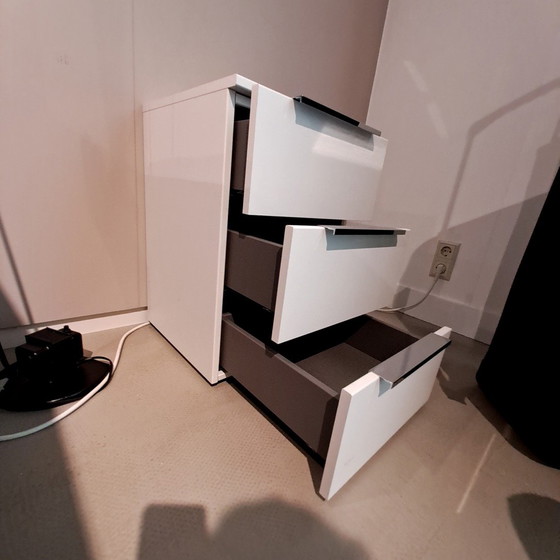 Image 1 of Nolte Consuelo 700 nachtkastje poolwit 3 lades