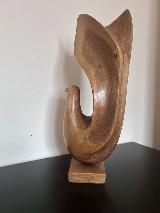 Image 1 of Oiseau abstrait en bois | Domingo Gomez