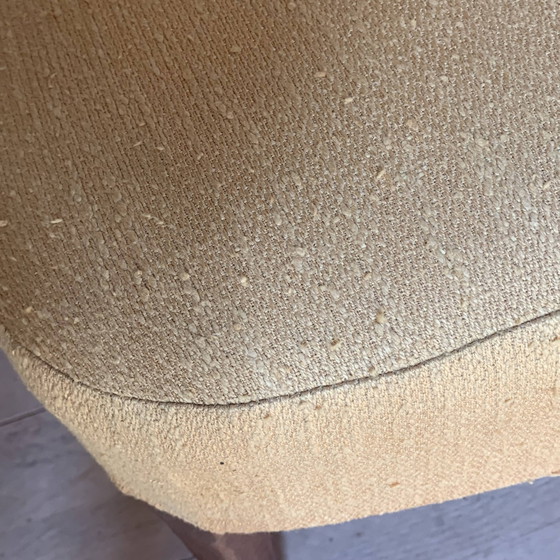 Yellow cocktail armchair – Vintage (photo 10 of 11)