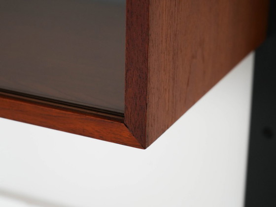 Image 1 of Teakhouten wandrek, Deens design, jaren 60, gemaakt in Denemarken.