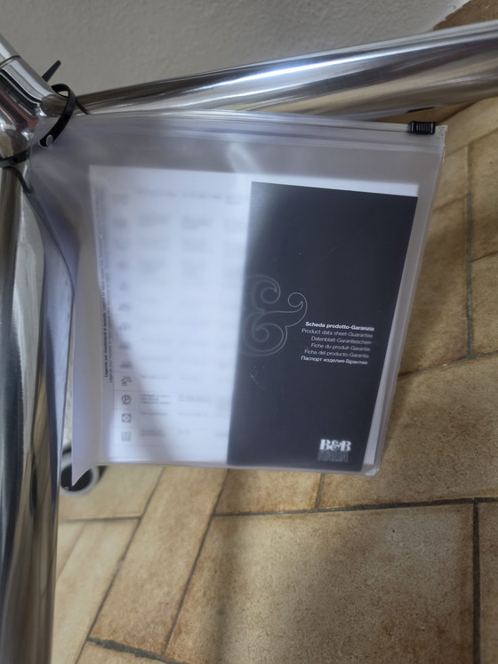 Image 1 of NEUF - " Juste déballé " Fauteuil Husk B&B Italia (Maxalto) - Cuir Gris